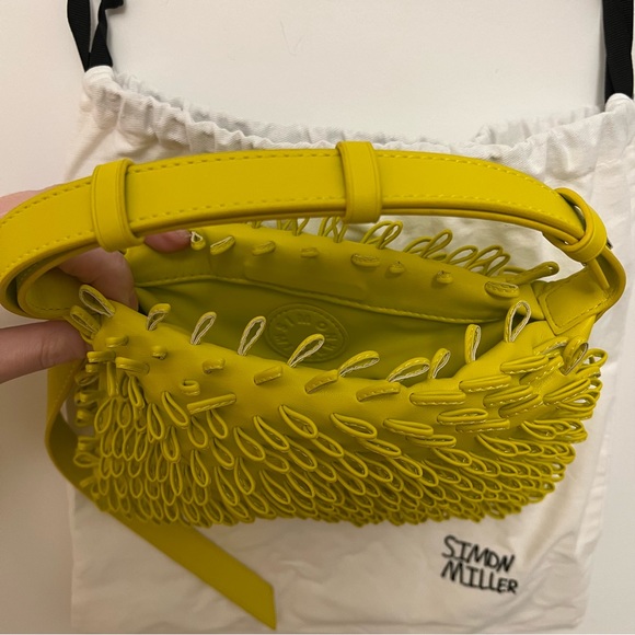 Simon Miller Yellow Mini Puffin Bag - Picture 4 of 4
